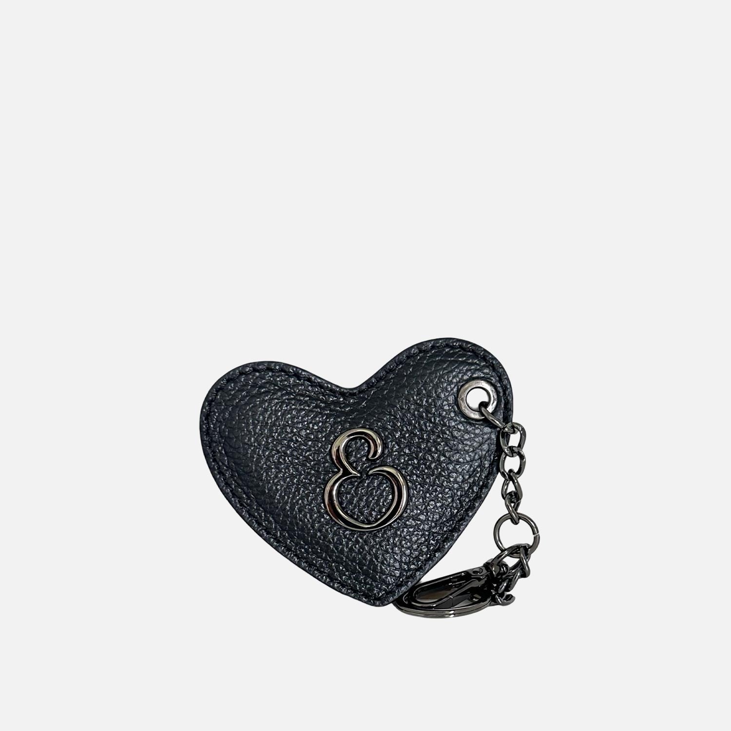 Love Key Holder in Dark Hammered Black 