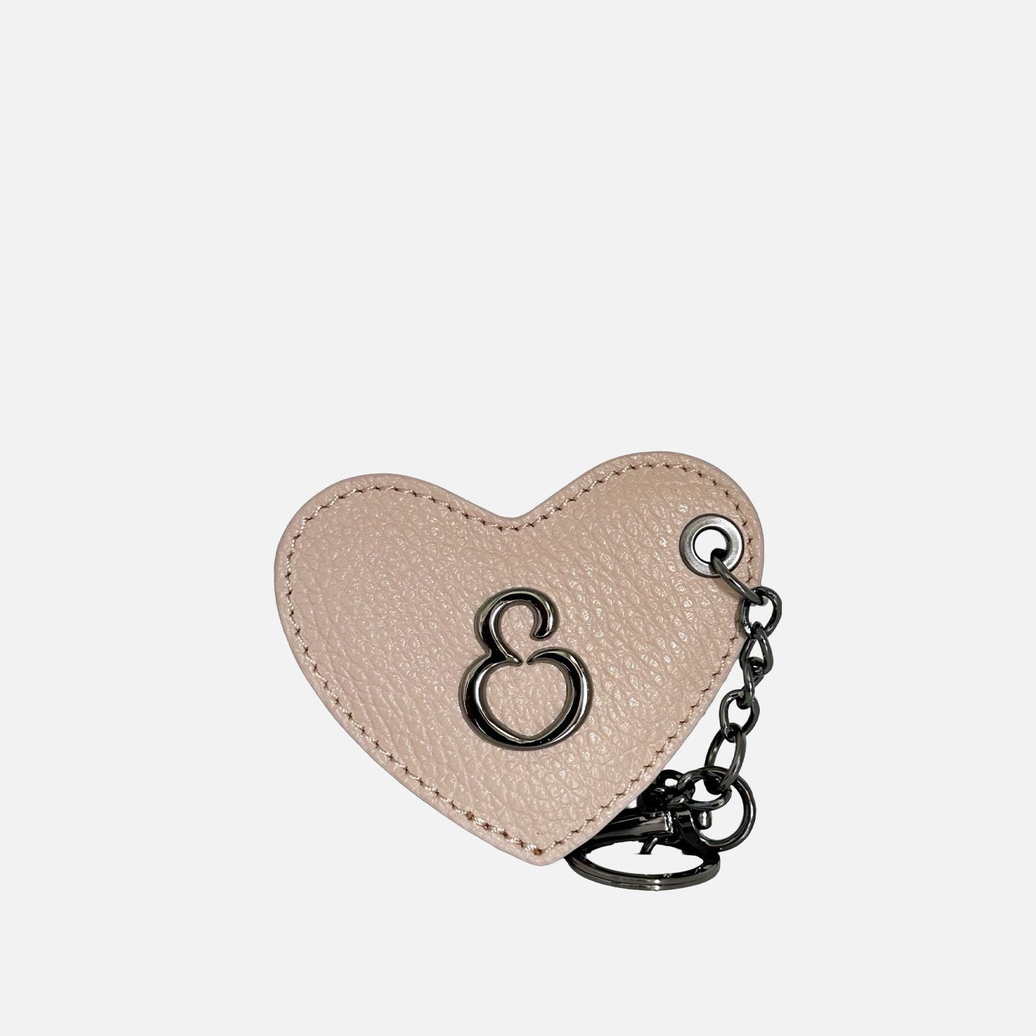 Key Holder Love Nude Dark Hammered 