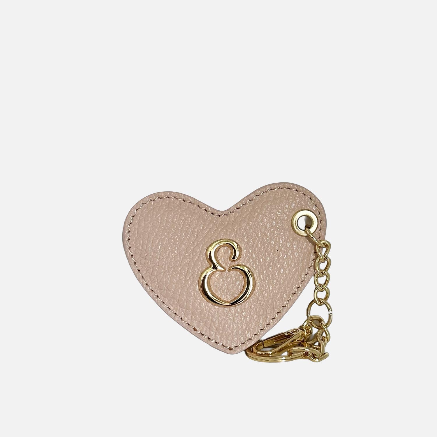 Key Holder Love Nude Hammered Gold 