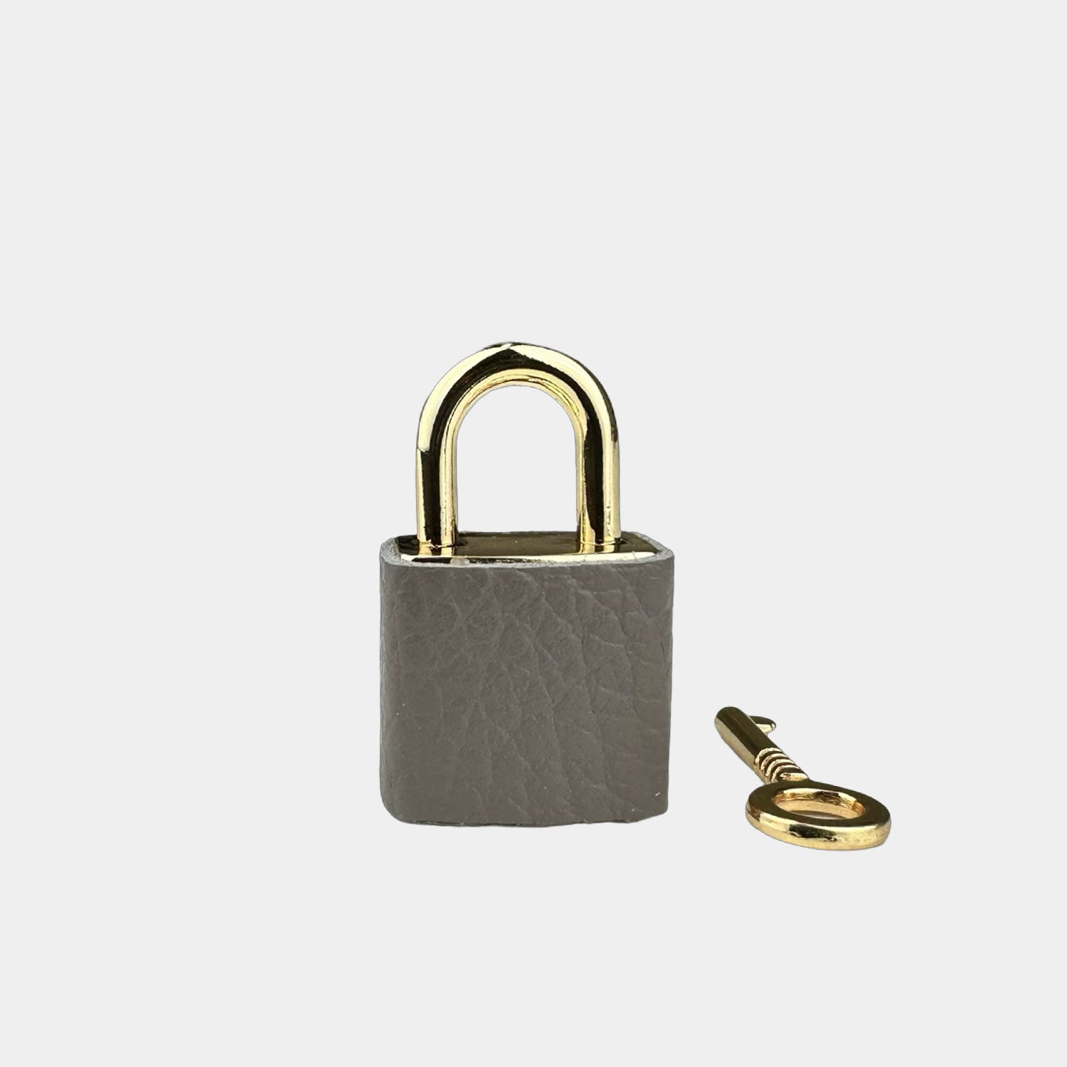 Hammered Gold Smoke Padlock