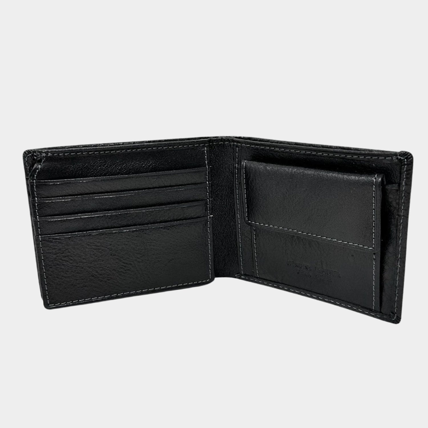 Hammered Black Wallet