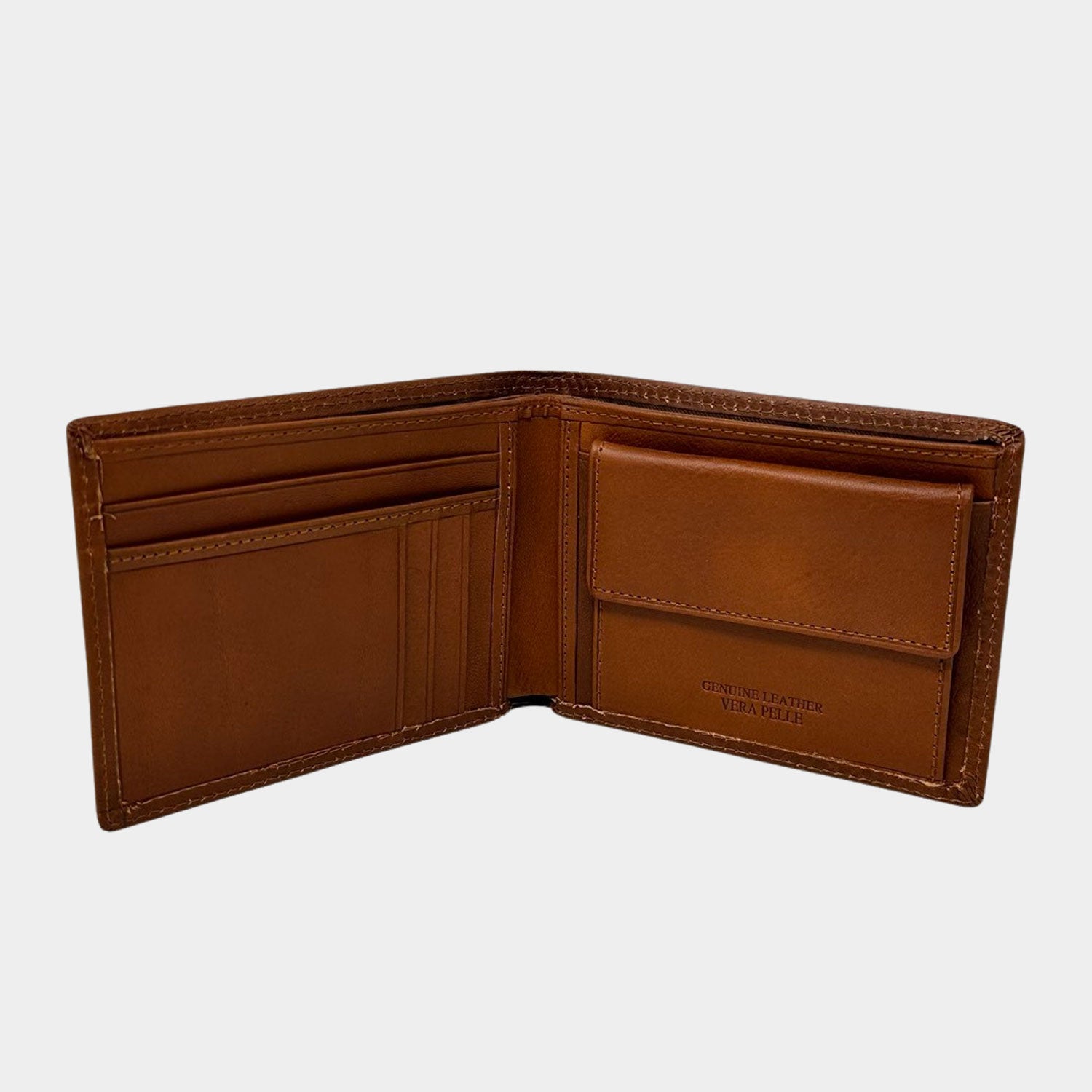 Smooth leather wallet