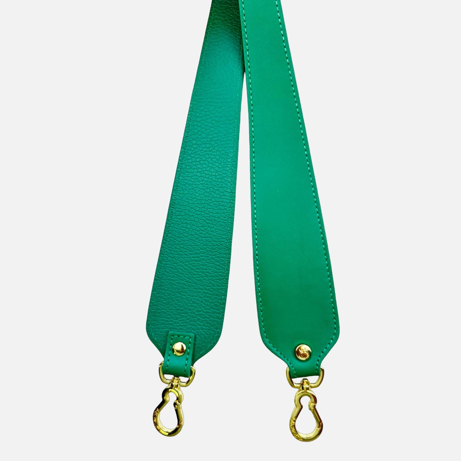 Shoulder Strap 70 cm Saint Patrick Smooth Leather Gold