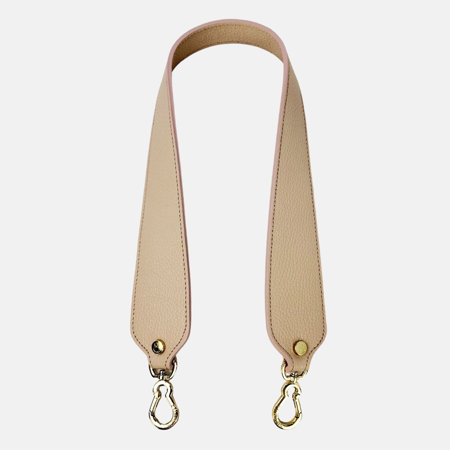 Nude Hammered Gold Shoulder Strap 70cm